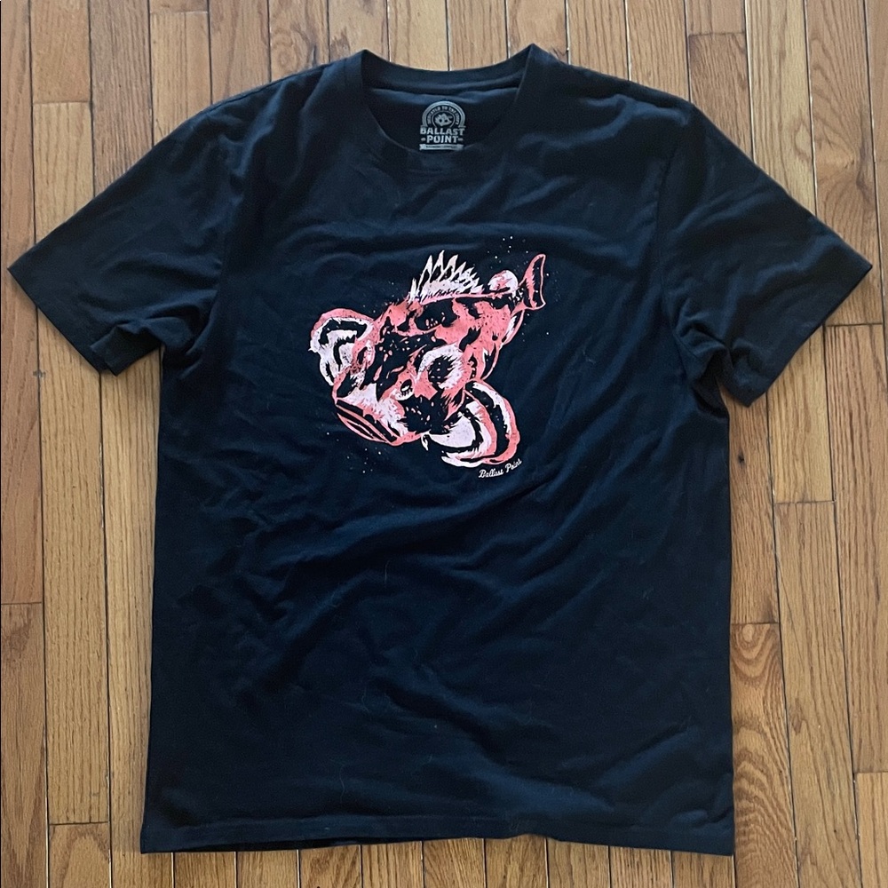 Black Graphic T-Shirt - Ballast Point Brewery San Diego